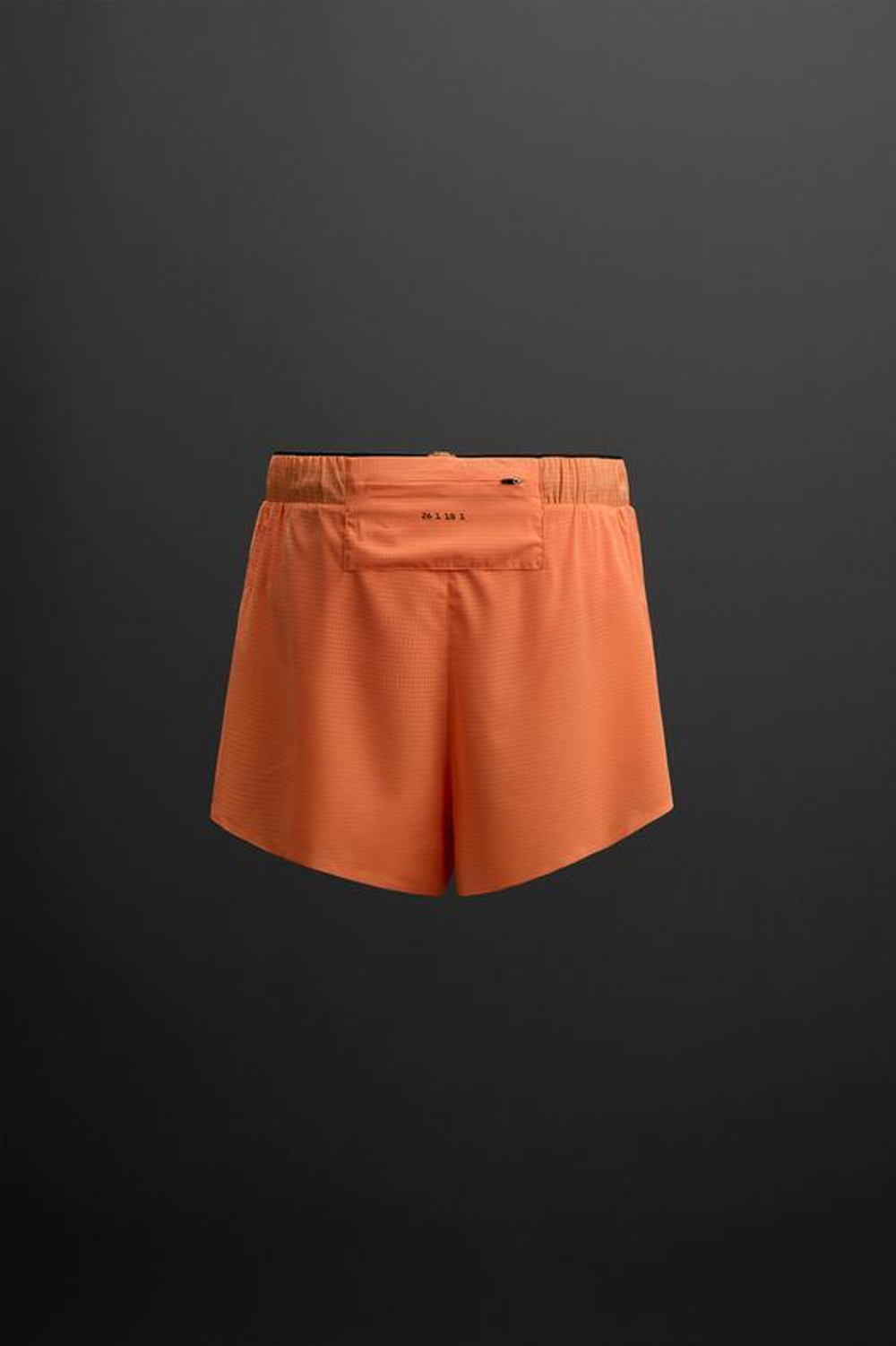 ZARA КОРОТКИЕ ШОРТЫ ДЛЯ БЕГА, ОРАНЖЕВЫЙ