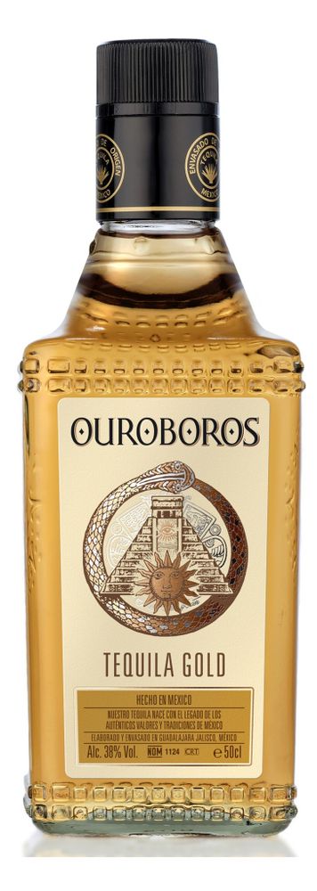 Текила УРОБОРОС ТЕКИЛА ГОЛД Текила УРОБОРОС ТЕКИЛА ГОЛД