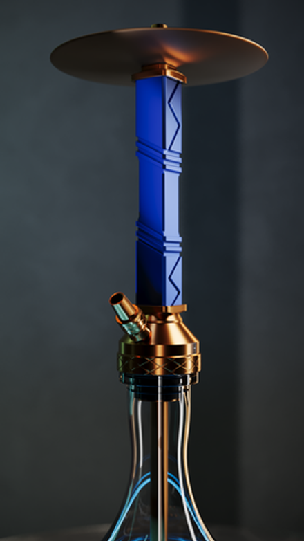 Shisha ILLICIT HOOKAH XI Stable blue (bez wazonu)