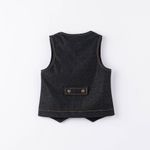 Жилет из джинскота "Графит"