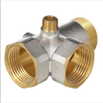 Штуцер пятивыводной латунный Aquasfera 9036-02