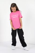 Фуфайка (футболка) для девочки Кэш-1 Виотекс РОЗОВЫЙ