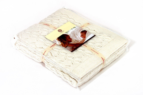 Плед детский 100х150 Luxberry Imperio 77 белый