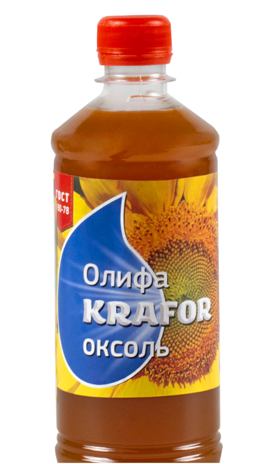 Олифа Оксоль Krafor, для деревянных и металлических поверхностей, бесцветная