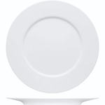 Тарелка «Пьюрити» мелкая;эко-кост. фарф.;D=29,H=2см;белый (Цвет: белый)