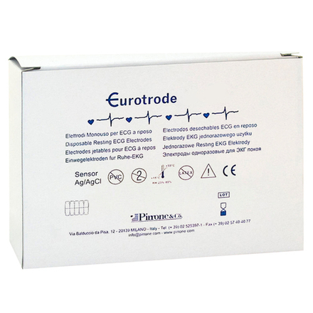 Электрод для ЭКГ Eurotrode 50 мм 12874/60 для Холтер 60 шт