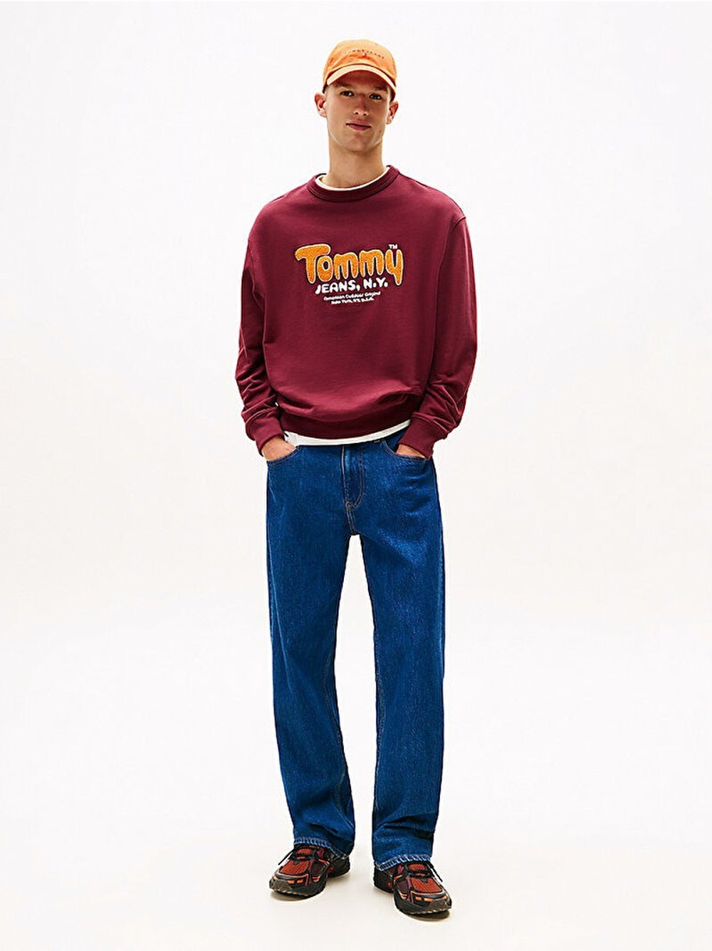 Толстовка мужская TOMMY JEANS TJM RLX BOUCLE FNT P