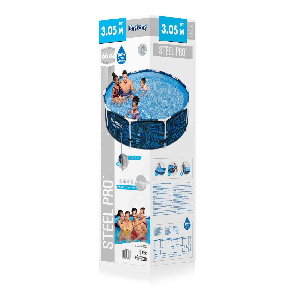 Каркасный бассейн Bestway 305х66 см (56985)