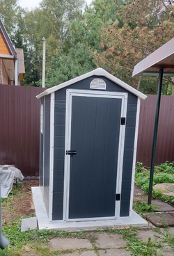 Пластиковый сарай Black Fox Modernist B 4x6