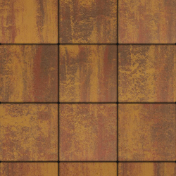 ТРОТУАРНАЯ ПЛИТКА КВАДРАТ - Б.1.К.6 ЛИСТОПАД ГЛАДКИЙ ОСЕНЬ