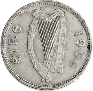 3 пенса 1942-1968 Ирландия