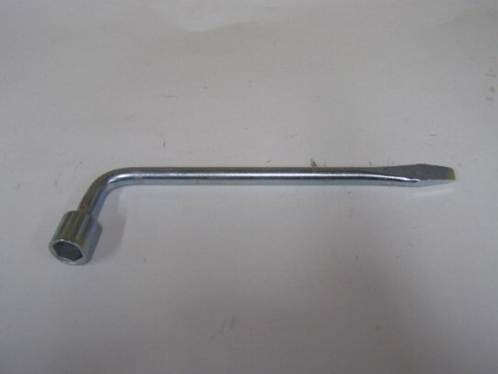 Ключ баллонный Г-образный № 17 350 мм кованый (с монтаж. лопат.) (ANDYCAR)