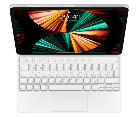 Клавиатура Apple Magic Keyboard для iPad Pro 12.9 (Белая)