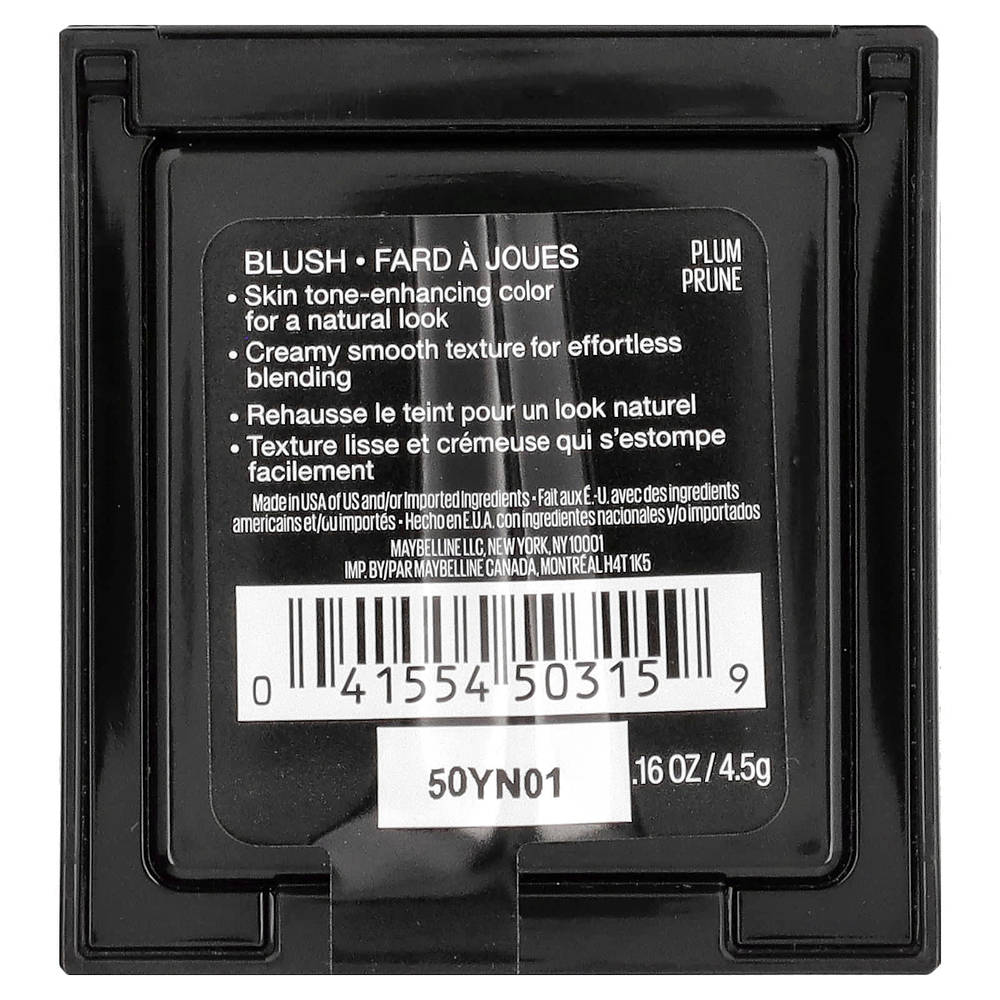 Maybelline, Fit Me, румяна, оттенок 45 слива, 4,5 г (0,16 унции)