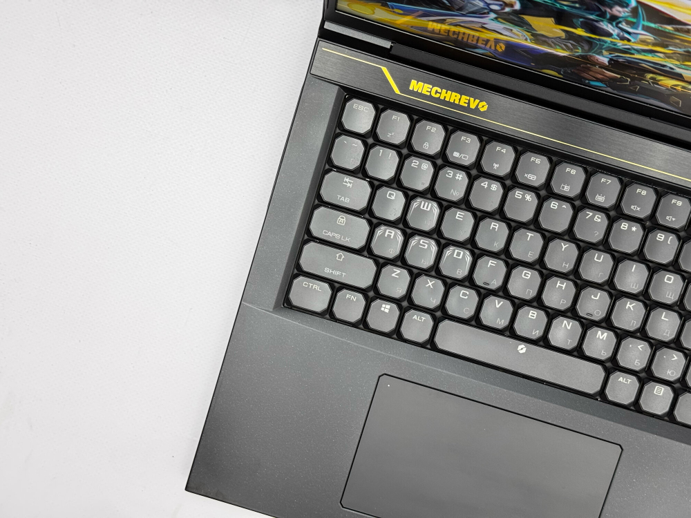 Игровой ноутбук Mechrevo RTX 3080 8GB Ryzen 9 5900HX 32GB 1TB 17.3" 2.5K 165Hz Win11 RU Русско-Английская клавиатура