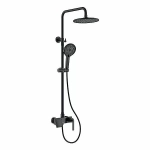 Душевая система Black&white Gravity GL-9103-MB черная матовая
