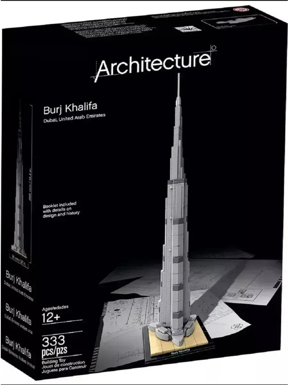 Конструктор Архитектура Бурдж-Халифа 333 детали