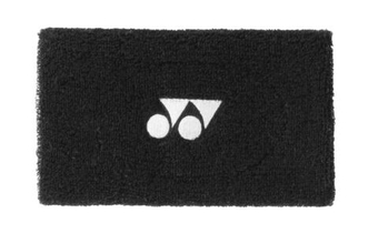 Напульсник теннисный Yonex Wide Wristband - черный