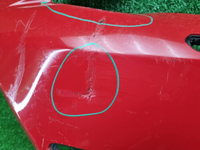 Бампер передний левая часть Lexus UX (2018-н.в.)