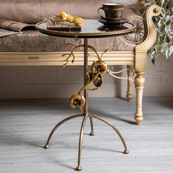 Декоративный столик Орхидея Фиори Каштан Амбер