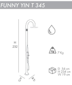 Душ уличный Funny Yin T 345