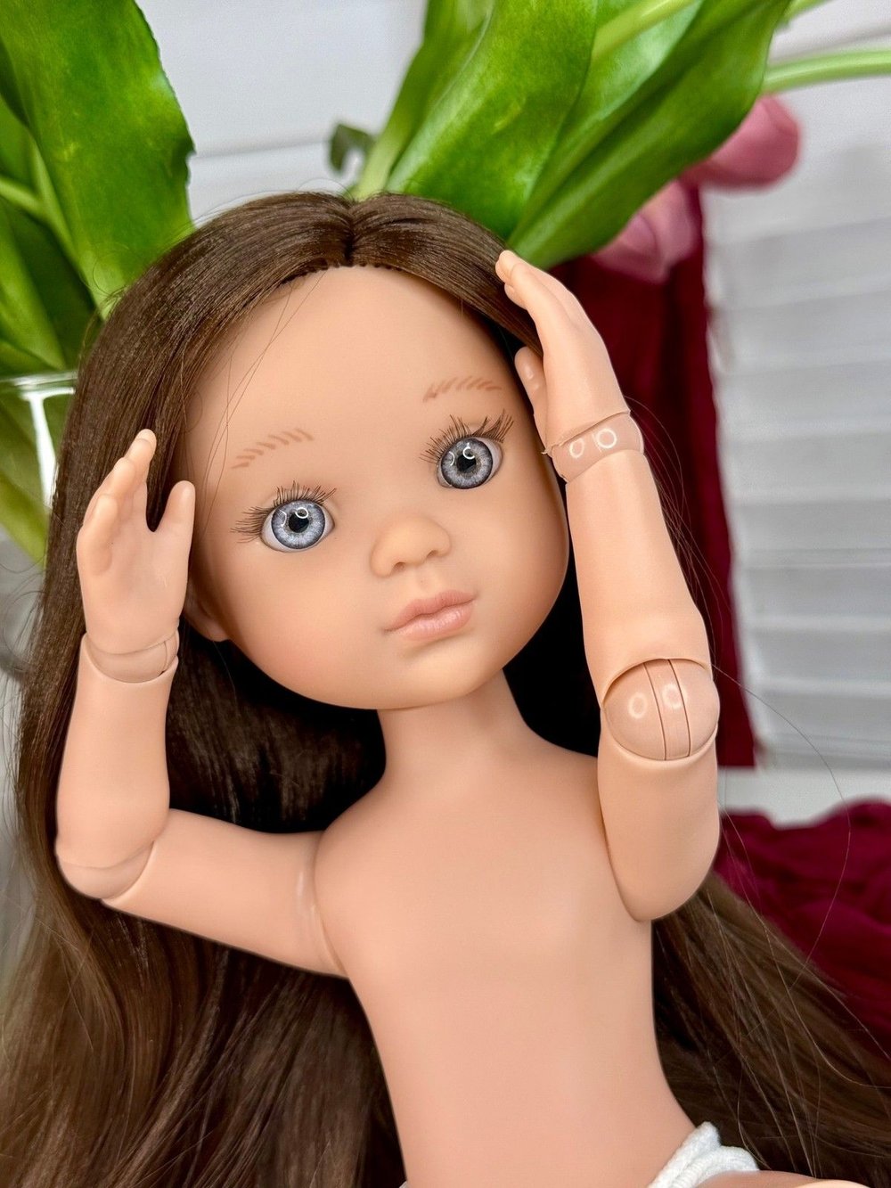 Кукла BERJUAN виниловая шарнирная 35см Ева (4820A6)