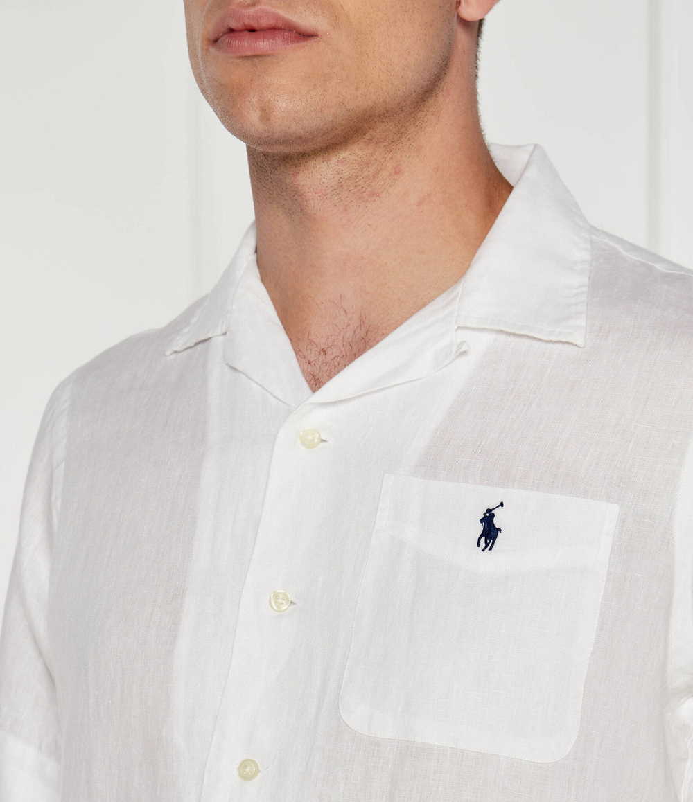 Льняная рубашка CLADY POLO RALPH LAUREN - белый(710938425)
