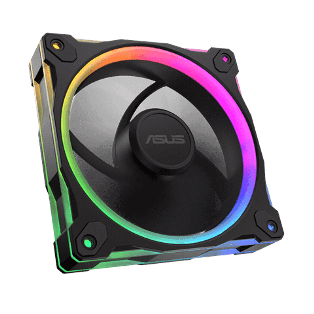 Вентилятор для корпуса ASUS PRIME MR120 FAN ARGB REVERSE BLACK 3IN1 120x120x28 MR120-1R/BK/3 IN 1//