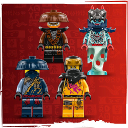 Конструктор LEGO Ninjago 71843 Дракон-мех Рога — фото 14