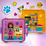 LEGO Friends: Игровая шкатулка Покупки Андреа 41405 — Andrea's Play Cube - Pet Shop — Лего Френдз Друзья Подружки