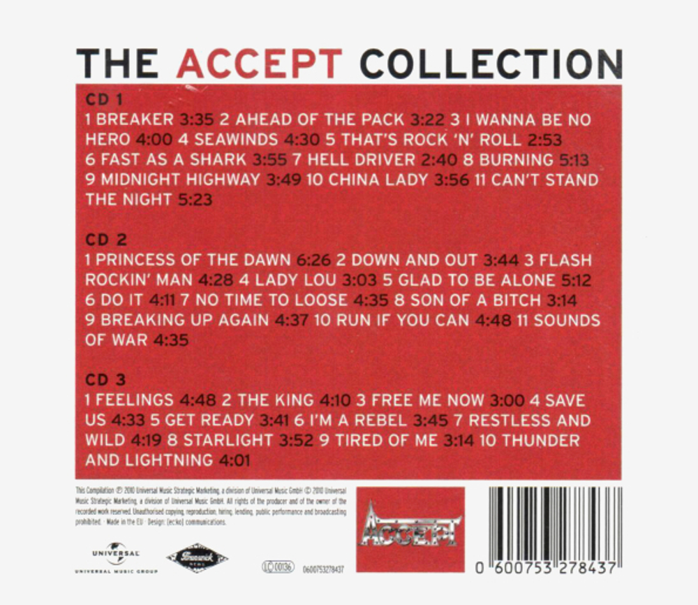 Accept / The Accept Collection (3CD)