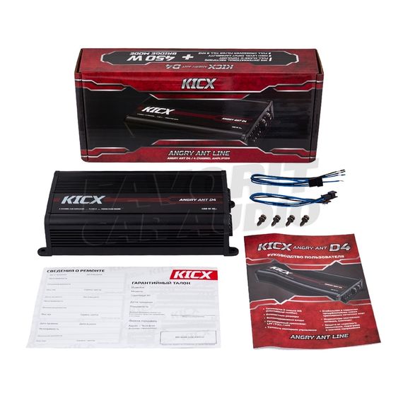 Усилитель Kicx Angry Ant D4