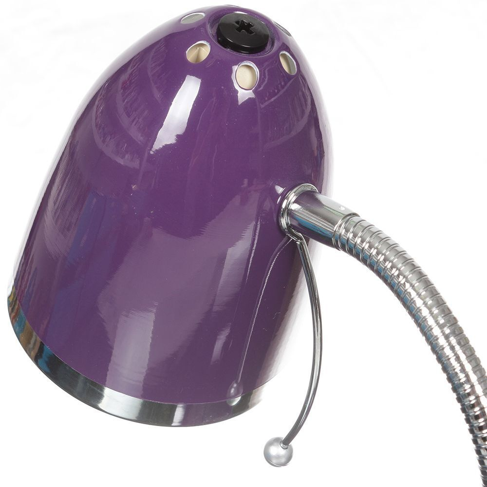 Светильник настольный на подставке, E27, 40 Вт, фиолетовый, Camelion, KD-308 C12, 11481