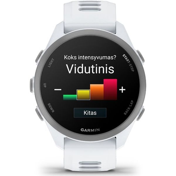Умные часы Garmin Forerunner 170 Music, Белый | Whitestone/Cloud Blue (010-03920-11 | 010-03920-53)