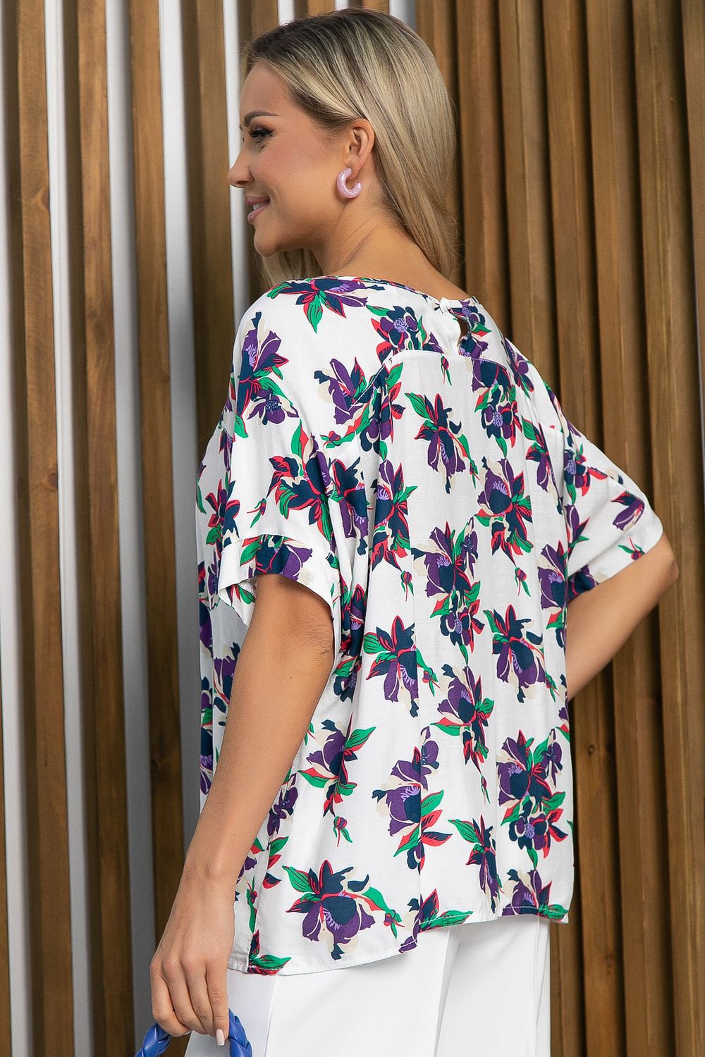 Блуза Ригель (белая) Б13253-13М LT Collection