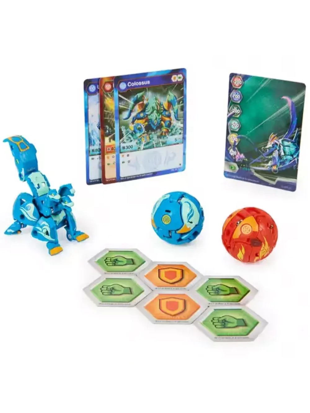 Набор 3 Бакугана игрушка трансформер Evolutions Howlkor