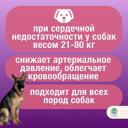 Фортекор , Elanco, таблетки для собак с сердечной недостаточностью и кошек с хронической почечной недостаточностью 5 мг, 14 шт. Беназеприл.