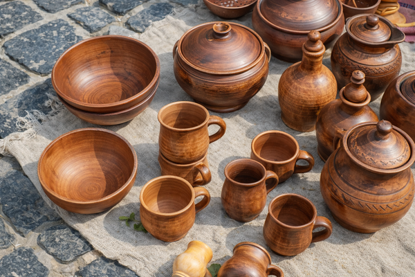 Как подавали еду до появления фарфора: деревянная посуда в истории Европы и Руси