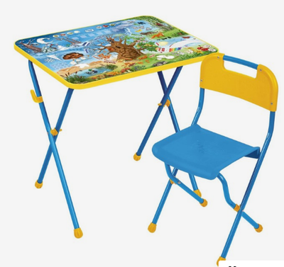 Комплект детской мебели «Познайка. Хочу все знать!», стол, стул
