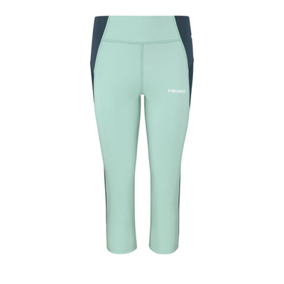 Женские теннисные брюки HEAD Power Tight Women - Mint, Dark Blue