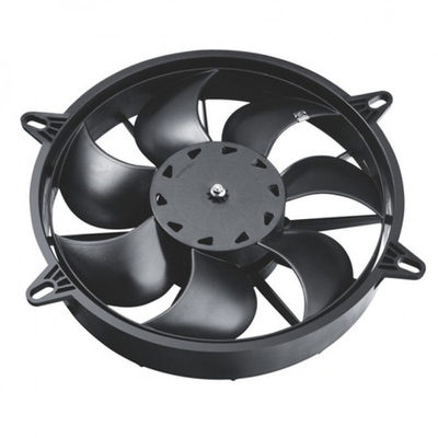 Электровентилятор 24 В, 280 мм, 190 Вт, тип A-от радиатора/всасывание, 2300 м3/час, 7 лопастей изогнутые
