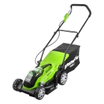 Аккумуляторная газонокосилка Greenworks G40LM35K3 40В (1 x 3 Ач, ЗУ) нож 35 см, 2501907UE
