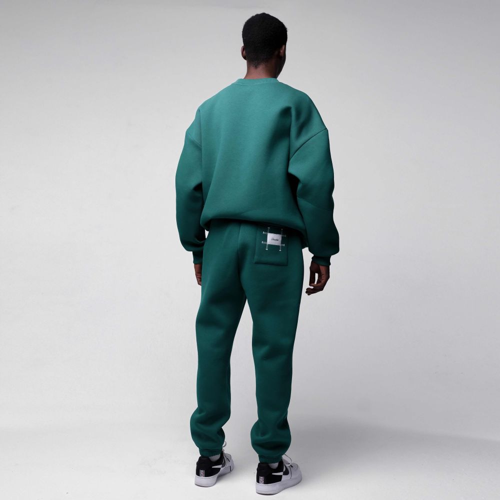 Брюки спортивные Letter D Зеленые