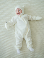 Комбинезон флисовый "Молоко" 0+