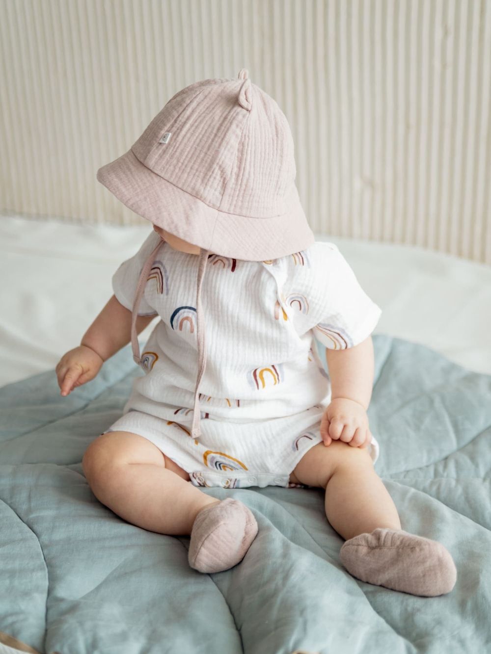 Песочник муслиновый "Радуга" 0+