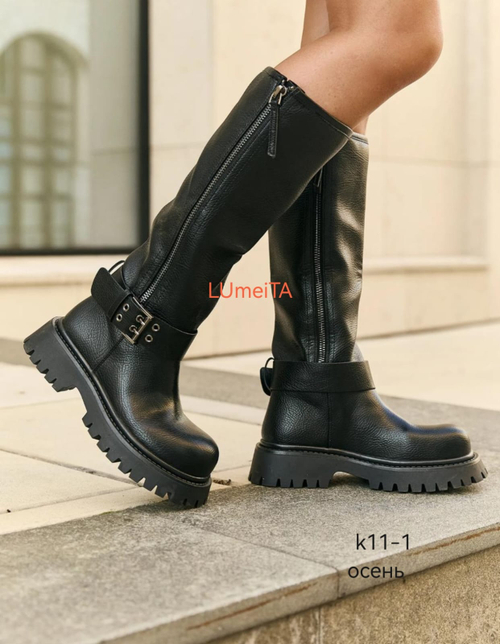 Сапоги эко кожа по 6 пар (36-40)р./ 11-1