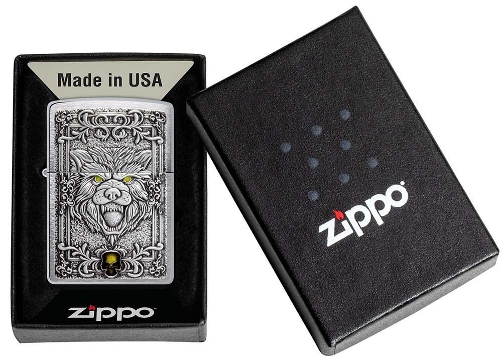 Зажигалка Zippo Wolf Emblem (48690) 6