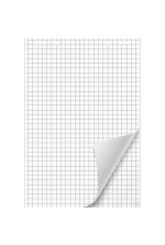 Блокнот для флипчарта Silwerhof, 60х90 см, 20 листов, КЛЕТКА