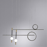 Подвесной светодиодный светильник Arte Lamp POLARIS A2610SP-85BK