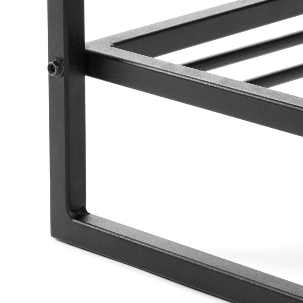 Банкетка-обувница Charli Lux/Чарли Люкс велюр/букле, VT shape wood rose